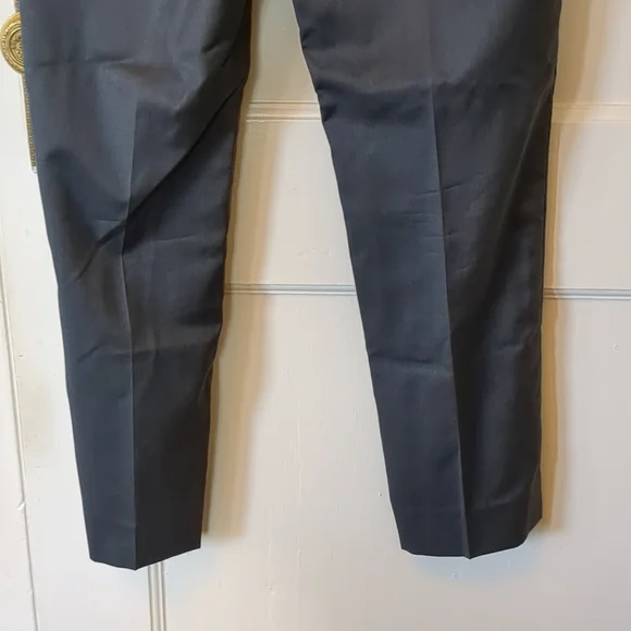 Ermenegildo Zegna Wool Dress Pants 34X28.5 Dark Gray 50 Regular Straight Leg - Picture 11 of 16